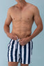 ORTC CLOTHING Portsea Bark Swim Shorts - Navy