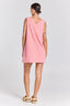 POOLSIDE PARADISO Mai Tai V Tunic Towelling Dress - Rose