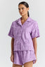POOLSIDE PARADISO Mai Tai SS Shirt - Lilac