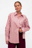 WHITE CLOSET Posy Stripe Shirt