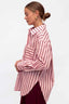 WHITE CLOSET Posy Stripe Shirt