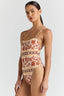 POOLSIDE PARADISO Samoa Singlet One Piece Swimsuit - Seashell