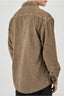 ROLLAS Grid Cord Long Sleeve Shirt - Caramel