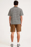 ROLLAS Emblem Stripe Tee