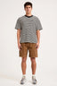 ROLLAS Emblem Stripe Tee