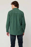 ROLLAS Waffle Cord Shirt -  Trade Green