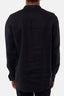 SILENT THEORY Linen L/S Shirt - Black