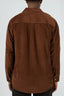 SILENT THEORY Cord Overshirt - Nut