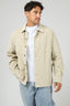 SILENT THEORY Jameson Cord Shirt - Bone