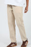 SILENT THEORY Linen Pant -  Tan