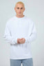 SILENT THEORY Henley LS Top - White