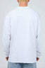 SILENT THEORY Henley LS Top - White