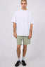 SILENT THEORY Cord Short - Light Green