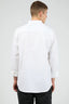 SILENT THEORY Linen Long Sleeve Shirt - White
