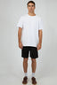 SILENT THEORY Patch Pocket Short -  Black