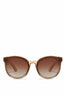 SOEK BELLA CHAMPAGNE Walnut Arm Sunglasses