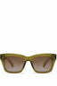 SOEK MORGAN MOSS Walnut Arm Sunglasses