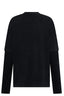SŚAINT Round One Layered Tee - Vintage Black