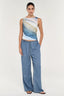 STAPLE THE LABEL Talia Chambray Relaxed Pant – Chambray