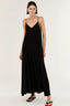 STAPLE THE LABEL Seren V Neck Maxi Dress – Black