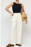 STAPLE THE LABEL Vera Wide Leg Pants - Vanilla