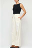 STAPLE THE LABEL Vera Wide Leg Pants - Vanilla