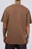 BASIC MENS COTTON T SHIRT BACK VIEW 