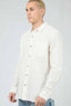 SILENT THEORY Textured Long Sleeve Shirt - White