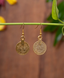 MANDALA EARRING -  GOLD