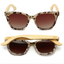 SOEK LILA GRACE IVORY TORTOISE l Brown Lens l White Maple Arms
