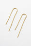 ZAFINO Ivy Thread Earring - Gold