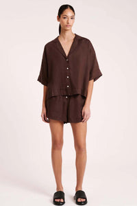 NUDE LUCY Lounge Linen Short - Chico