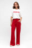 LABEL OF LOVE Central Park Pants -  Red