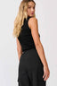 CARTEL & WILLOW Luna Tank - Black