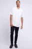 SILENT THEORY Linen SS Shirt - White