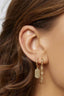 ARMS OF EVE Mendoza Gold Huggie Earring