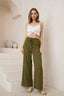 Olive Cupro Pant