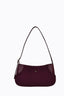 PETA + JAIN Glinda Mini Shoulder Bag - Berry Suede