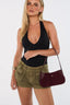 PETA + JAIN Glinda Mini Shoulder Bag - Berry Suede