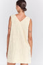POOLSIDE PARADISO Mai Tai V Tunic Towelling Dress - Pearl