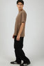 SILENT THEORY Essential Fit Tee – Mocha