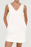 STAPLE THE LABEL Nyra Denim Mini Dress – White