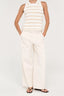 STAPLE THE LABEL Roselle Wide Leg Pants - Cream