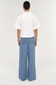 STAPLE THE LABEL Elvara Crop Shirt - White