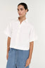 STAPLE THE LABEL Elvara Crop Shirt - White