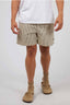 SILENT THEORY Stripe Short - Tan