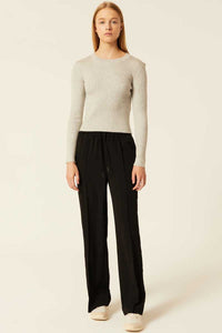 NUDE LUCY Nude Classic Knit - Grey Marle
