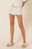NUDE LUCY Lounge Linen Short - Natural - Cicada By Ayliah